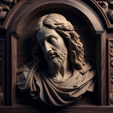 3D model st jesus (STL)